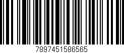 Código de barras (EAN, GTIN, SKU, ISBN): '7897451586565'