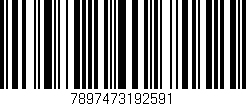 Código de barras (EAN, GTIN, SKU, ISBN): '7897473192591'
