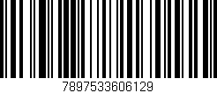 Código de barras (EAN, GTIN, SKU, ISBN): '7897533606129'
