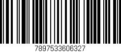 Código de barras (EAN, GTIN, SKU, ISBN): '7897533606327'