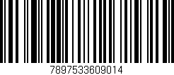 Código de barras (EAN, GTIN, SKU, ISBN): '7897533609014'