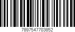 Código de barras (EAN, GTIN, SKU, ISBN): '7897547703852'