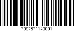 Código de barras (EAN, GTIN, SKU, ISBN): '7897571140081'