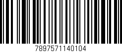 Código de barras (EAN, GTIN, SKU, ISBN): '7897571140104'