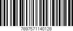 Código de barras (EAN, GTIN, SKU, ISBN): '7897571140128'