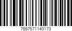 Código de barras (EAN, GTIN, SKU, ISBN): '7897571140173'