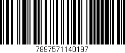 Código de barras (EAN, GTIN, SKU, ISBN): '7897571140197'