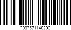 Código de barras (EAN, GTIN, SKU, ISBN): '7897571140203'