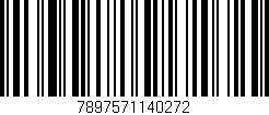 Código de barras (EAN, GTIN, SKU, ISBN): '7897571140272'