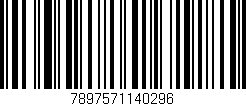Código de barras (EAN, GTIN, SKU, ISBN): '7897571140296'