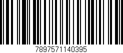 Código de barras (EAN, GTIN, SKU, ISBN): '7897571140395'