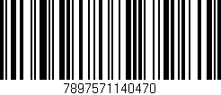 Código de barras (EAN, GTIN, SKU, ISBN): '7897571140470'