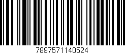 Código de barras (EAN, GTIN, SKU, ISBN): '7897571140524'