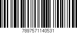 Código de barras (EAN, GTIN, SKU, ISBN): '7897571140531'