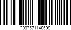 Código de barras (EAN, GTIN, SKU, ISBN): '7897571140609'