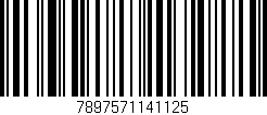 Código de barras (EAN, GTIN, SKU, ISBN): '7897571141125'
