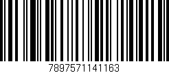 Código de barras (EAN, GTIN, SKU, ISBN): '7897571141163'