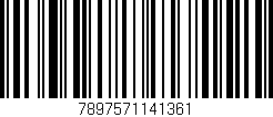 Código de barras (EAN, GTIN, SKU, ISBN): '7897571141361'