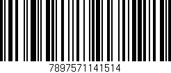 Código de barras (EAN, GTIN, SKU, ISBN): '7897571141514'