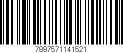 Código de barras (EAN, GTIN, SKU, ISBN): '7897571141521'