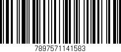 Código de barras (EAN, GTIN, SKU, ISBN): '7897571141583'