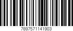 Código de barras (EAN, GTIN, SKU, ISBN): '7897571141903'