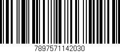 Código de barras (EAN, GTIN, SKU, ISBN): '7897571142030'