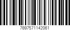 Código de barras (EAN, GTIN, SKU, ISBN): '7897571142061'