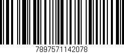Código de barras (EAN, GTIN, SKU, ISBN): '7897571142078'