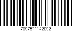 Código de barras (EAN, GTIN, SKU, ISBN): '7897571142092'