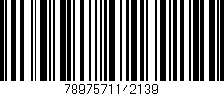 Código de barras (EAN, GTIN, SKU, ISBN): '7897571142139'