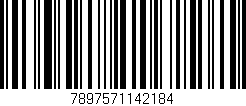 Código de barras (EAN, GTIN, SKU, ISBN): '7897571142184'