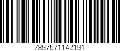 Código de barras (EAN, GTIN, SKU, ISBN): '7897571142191'