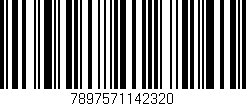Código de barras (EAN, GTIN, SKU, ISBN): '7897571142320'