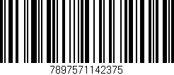 Código de barras (EAN, GTIN, SKU, ISBN): '7897571142375'