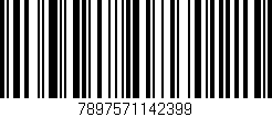 Código de barras (EAN, GTIN, SKU, ISBN): '7897571142399'