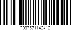 Código de barras (EAN, GTIN, SKU, ISBN): '7897571142412'