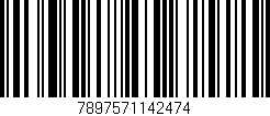 Código de barras (EAN, GTIN, SKU, ISBN): '7897571142474'