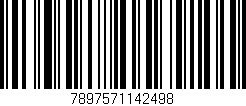 Código de barras (EAN, GTIN, SKU, ISBN): '7897571142498'