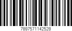 Código de barras (EAN, GTIN, SKU, ISBN): '7897571142528'