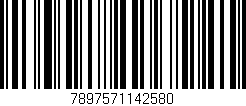 Código de barras (EAN, GTIN, SKU, ISBN): '7897571142580'