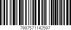 Código de barras (EAN, GTIN, SKU, ISBN): '7897571142597'
