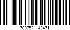 Código de barras (EAN, GTIN, SKU, ISBN): '7897571143471'