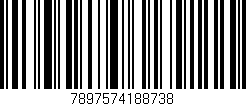 Código de barras (EAN, GTIN, SKU, ISBN): '7897574188738'