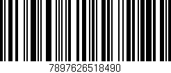 Código de barras (EAN, GTIN, SKU, ISBN): '7897626518490'