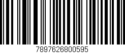 Código de barras (EAN, GTIN, SKU, ISBN): '7897626800595'