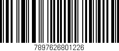 Código de barras (EAN, GTIN, SKU, ISBN): '7897626801226'