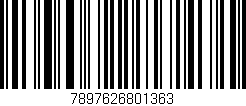 Código de barras (EAN, GTIN, SKU, ISBN): '7897626801363'