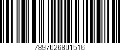 Código de barras (EAN, GTIN, SKU, ISBN): '7897626801516'