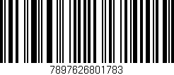 Código de barras (EAN, GTIN, SKU, ISBN): '7897626801783'